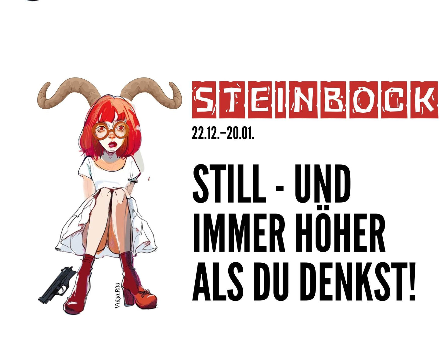 Rita Sternzeichen Tasse – Steinbock (22.12.–20.01.)