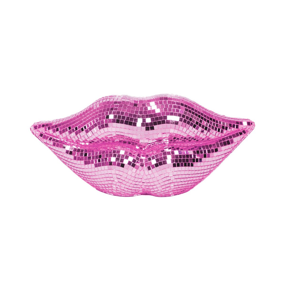„Disco Lips – Pink“ – knall. kuss. kompromisslos - 29x10x13,5 cm