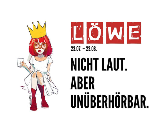 Rita Sternzeichen Tasse – Löwe (23.07.–23.08.) – „Nicht laut. Aber unüberhörbar.