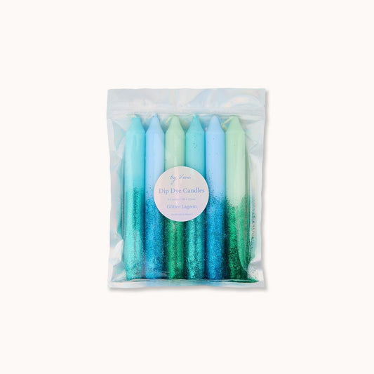 „Lagoon Glow“ – Türkis küsst Glitzer. Funkelt wie Freiheit.