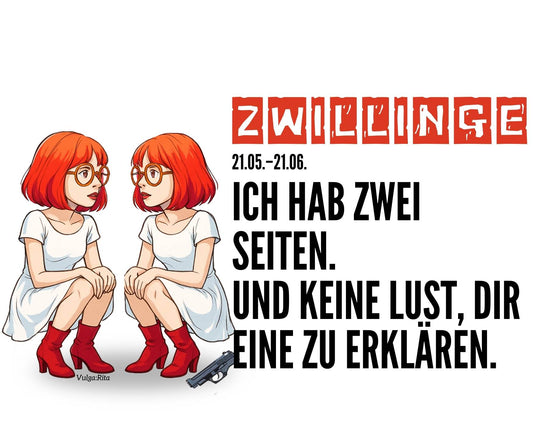 Rita Sternzeichen Tasse – Zwillinge (21.05.–21.06.)