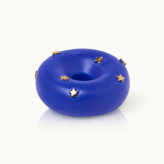 „Donut Stars“ – Blau. Rund. Bereit für dein Tischfeuerwerk.