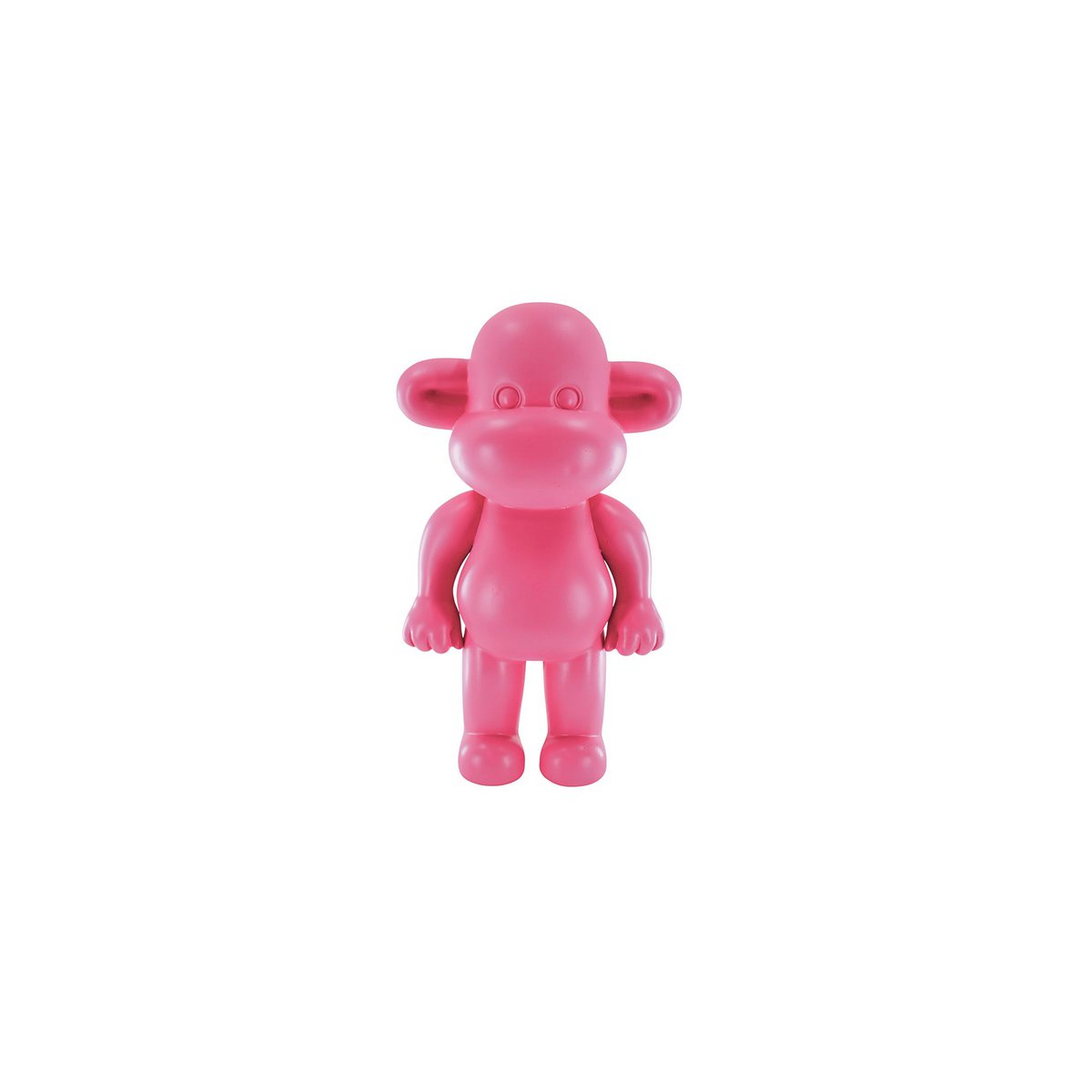 „The Legend“ – Affenfigur in Pink – Polyresin – 20,5×13,5×35 cm