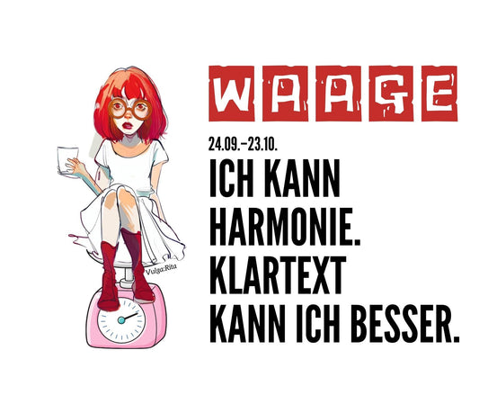 Rita Sternzeichen Tasse – Waage (24.09.–23.10.)