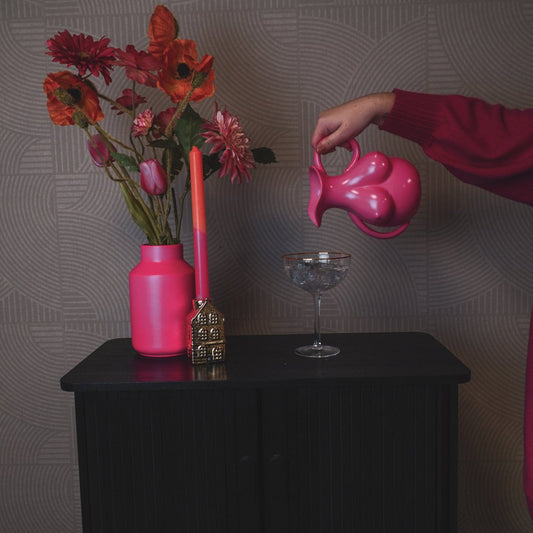 Vase „BoobCruise“ – Brustkrug – Keramik – Pink – 6,5×11×18 cm
