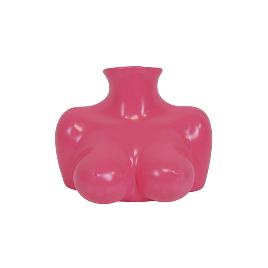 Vase „BustyBelle“ – Brüste – Keramik – Pink – 6,5×12,5×13 cm