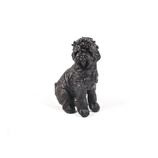 Labradoodle „NoirDog“ – Polyresin Figur – Schwarz – 23,5 cm