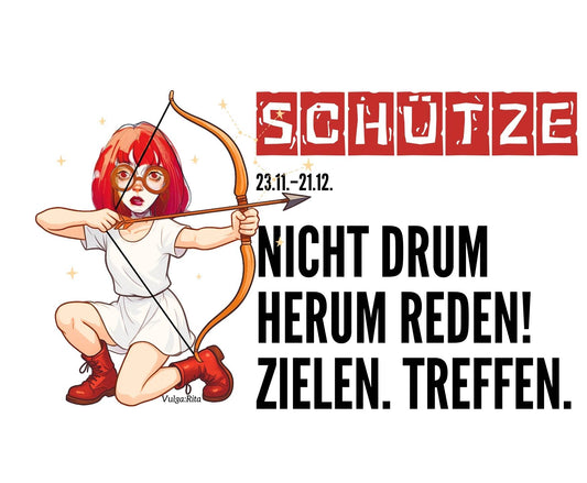 Rita Sternzeichen Tasse Schütze (23.11.–21.12.)