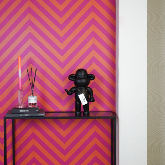 „The Legend“ – Affenfigur in Schwarz – Polyresin – 20,5×13,5×35 cm